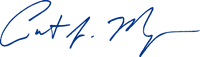 Curt J Myers signature